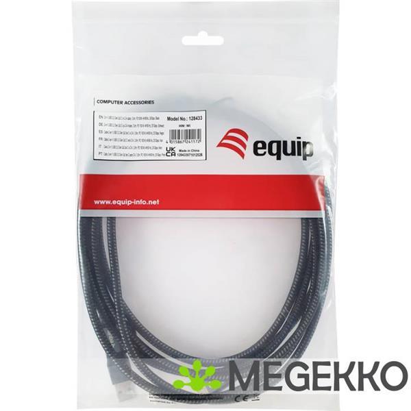 Grote foto equip 128433 2 in 1 usb 3.2 gen 2x2 20gbps 100w usb type c usb type c a 3m computers en software overige