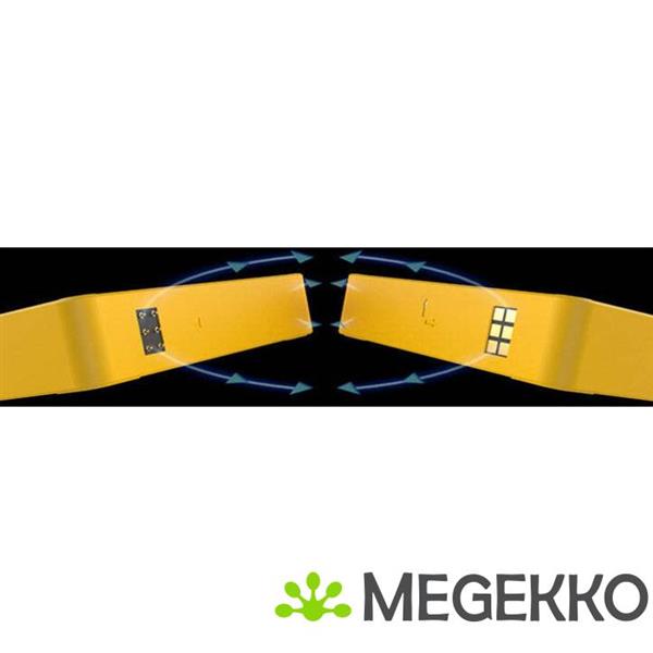 Grote foto thermaltake ct140 ex argb sync reverse ventilator 14 cm geel 3 stuk s computers en software overige computers en software