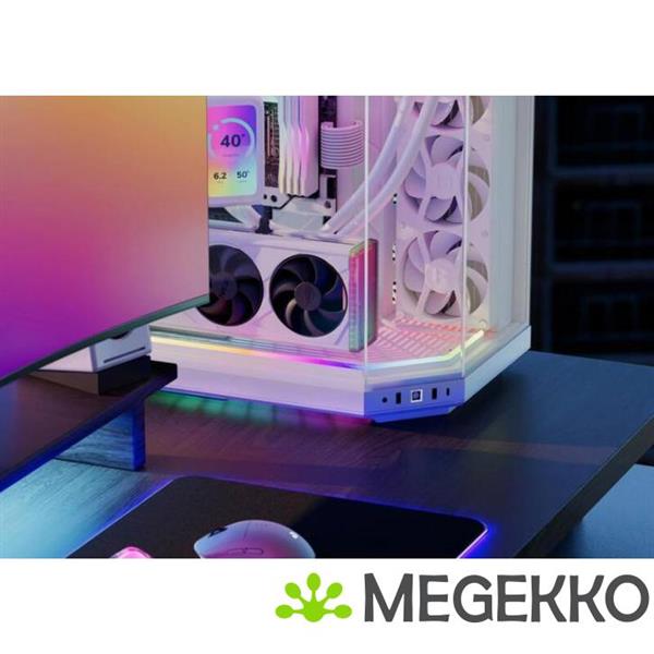 Grote foto hyte noodle ln60 2nd gen light strip white computers en software overige computers en software