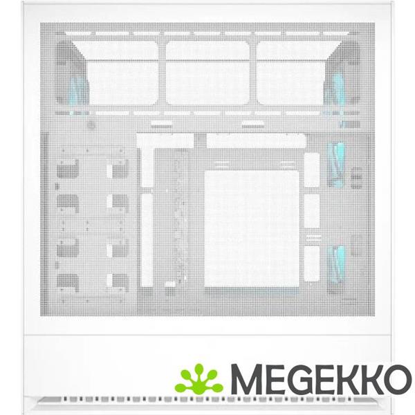 Grote foto cougar gaming omnyx midi tower wit computers en software behuizingen en kasten