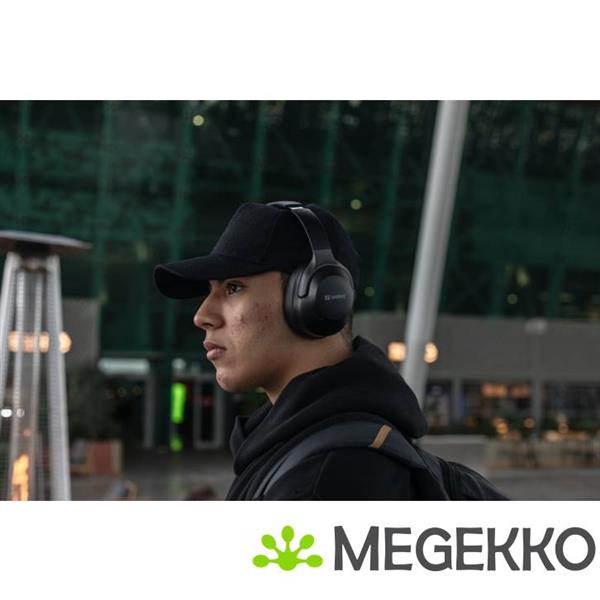 Grote foto sandberg 126 53 draadloos zwart audio tv en foto koptelefoons