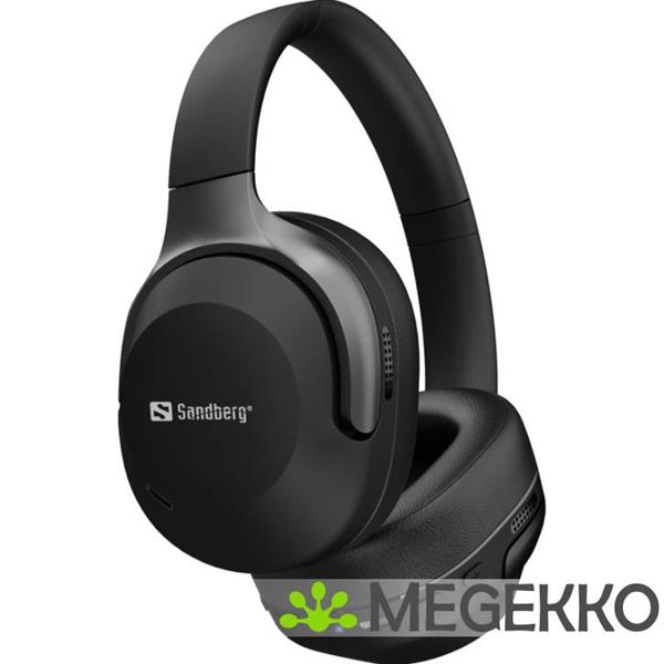 Grote foto sandberg 126 53 draadloos zwart audio tv en foto koptelefoons
