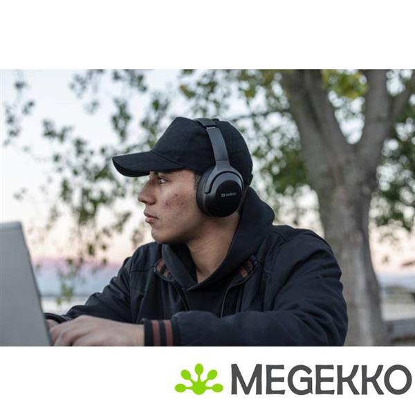 Grote foto sandberg 126 53 draadloos zwart audio tv en foto koptelefoons