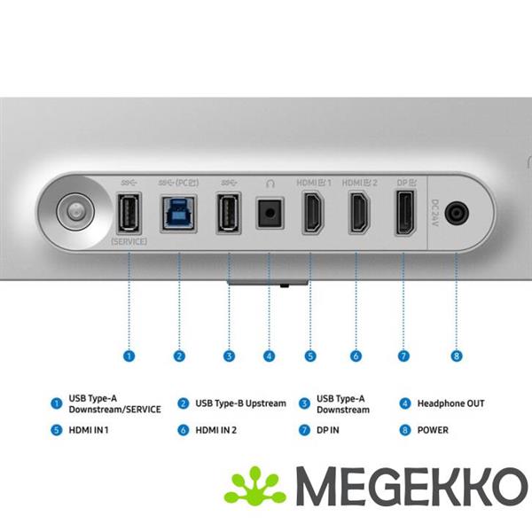 Grote foto samsung odyssey g6 ls27fg602suxen 27 quad hd 500hz oled monitor computers en software overige computers en software