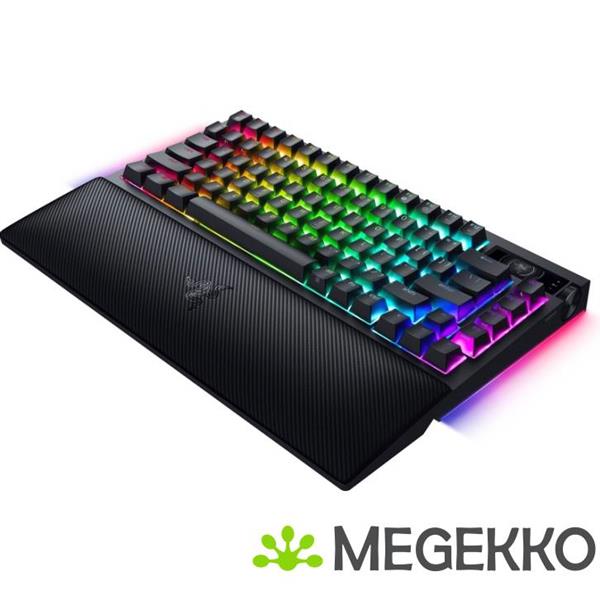 Grote foto razer blackwidow v4 pro tkl draadloos zwart razer orange computers en software toetsenborden