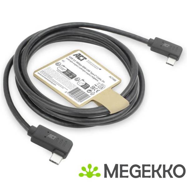 Grote foto act usb 3.0 10gbps 60w usb type c haaks horizontaal usb type c haaks horizontaal 2m computers en software overige