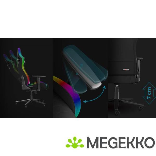 Grote foto genesis nfg 2247 gamingstoel in zwart spelcomputers games overige merken