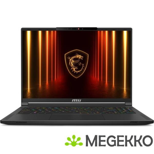 Grote foto msi stealth 16 ai a2hwfg 023nl core ultra 9 rtx 5060 gaming laptop computers en software overige computers en software