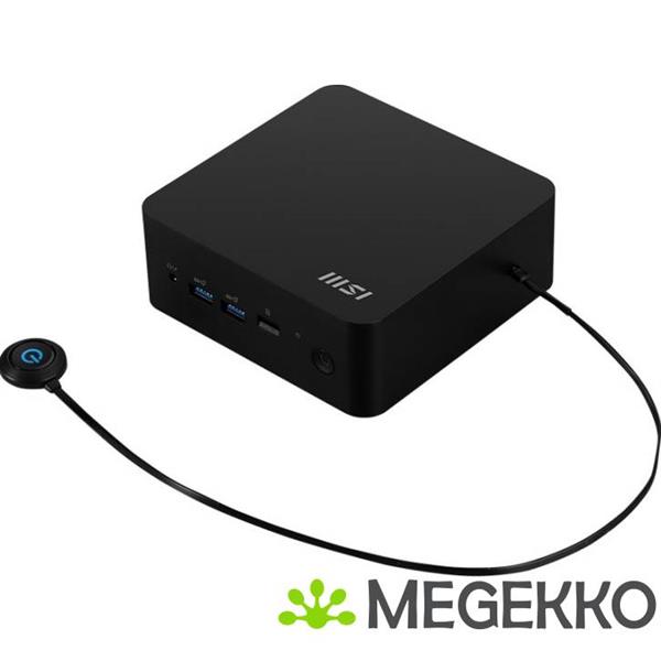 Grote foto msi cubi nuc ai 1umg 019beu pc workstation barebone zwart 125h intel soc computers en software overige computers en software