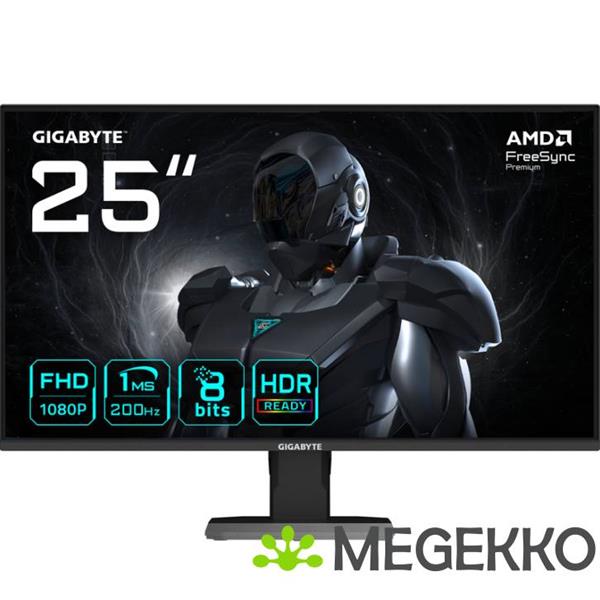 Grote foto gigabyte gs25f2 24.5 full hd 200hz ips gaming monitor computers en software overige computers en software