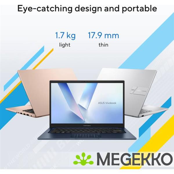 Grote foto asus vivobook 15 x1504va bq5508w 15.6 core 5 computers en software overige computers en software