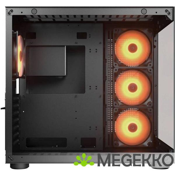 Grote foto cougar gaming fv150 rgb midi tower zwart computers en software behuizingen en kasten