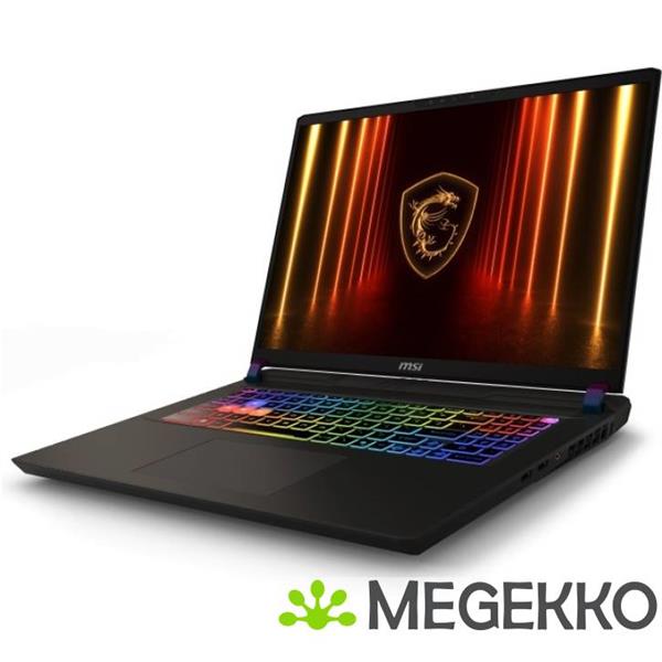 Grote foto msi vector 17 hx ai a2xwjg 056nl 17 core ultra 9 rtx 5090 gaming laptop computers en software overige computers en software