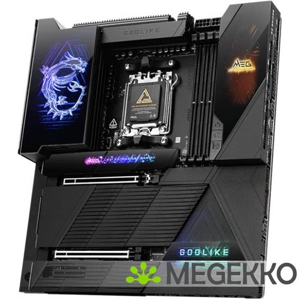 Grote foto msi meg x870e godlike computers en software moederborden
