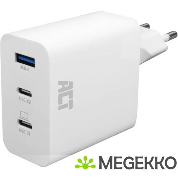 Grote foto act usb c usb a lader 65w 3 poorts met power delivery pps quickcharge en ganfast computers en software overige