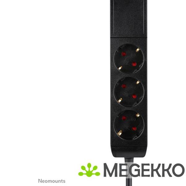 Grote foto neomounts ds22 840bl6 bureaucontactdoos met klem computers en software overige