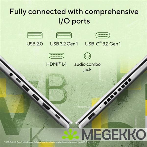 Grote foto asus vivobook 15 m1502naq bq050w 15.6 amd ryzen 7 computers en software overige computers en software