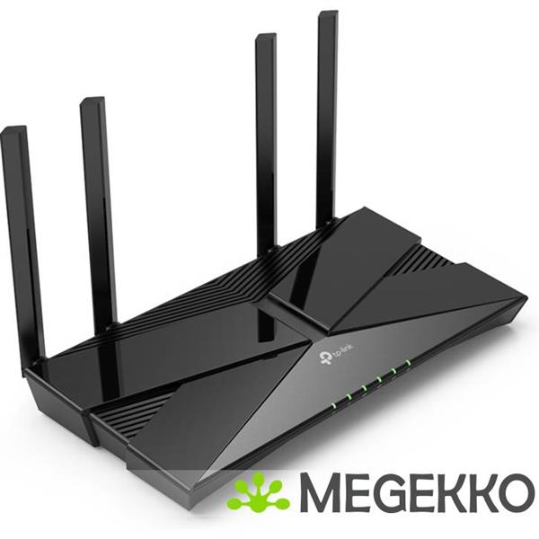 Grote foto tp link ex220 draadloze router gigabit ethernet dual band 2.4 ghz 5 ghz zwart computers en software netwerkkaarten routers en switches