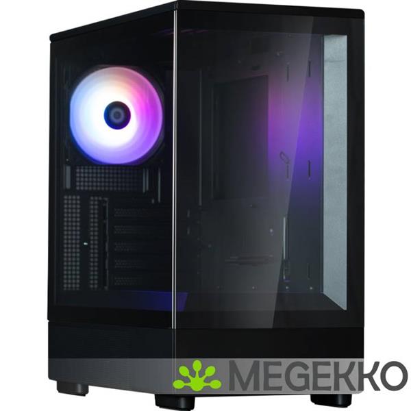 Grote foto zalman p10 black mini tower zwart computers en software behuizingen en kasten