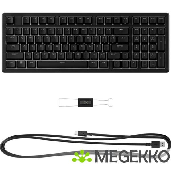 Grote foto hyperx origins 2 1800 us qwerty toetsenbord computers en software toetsenborden