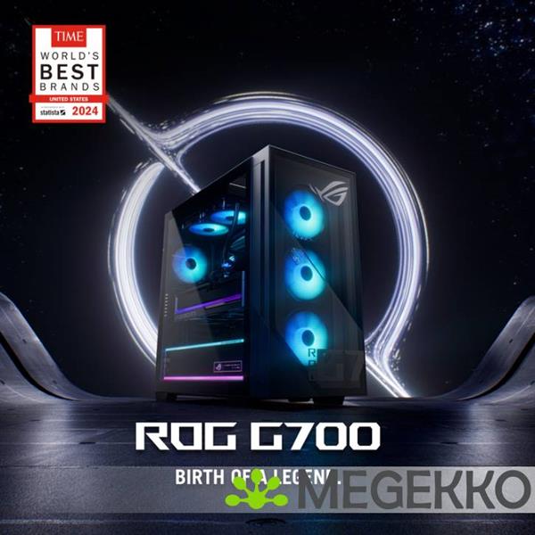 Grote foto asus rog strix 29l g700tf 07265f085w core ultra 7 rtx 5070 12gb gaming desktop computers en software overige computers en software