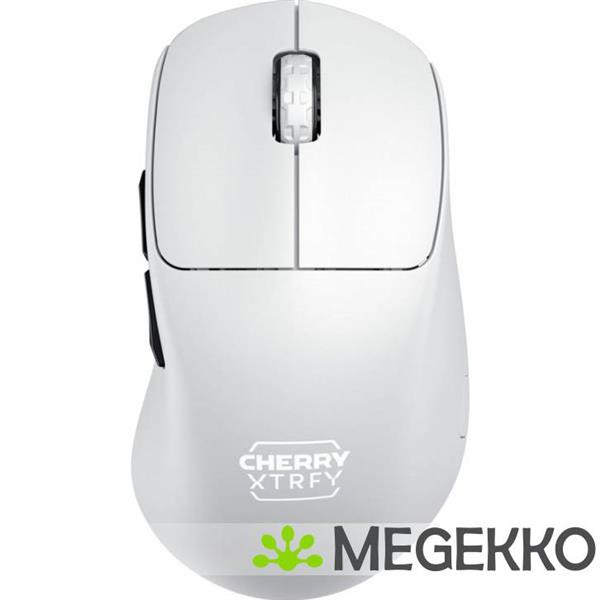 Grote foto cherry xtrfy m64 pro wit ergonomische draadloze 8k gaming muis computers en software overige computers en software