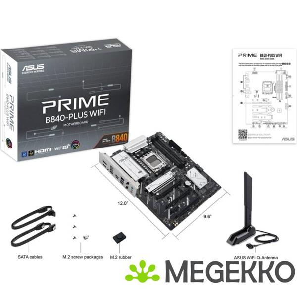 Grote foto asus prime b840 plus wifi computers en software moederborden