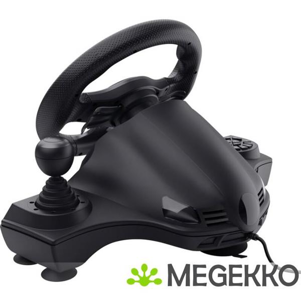 Grote foto trust gxt 289 movi zwart usb stuur pedalen computers en software overige computers en software