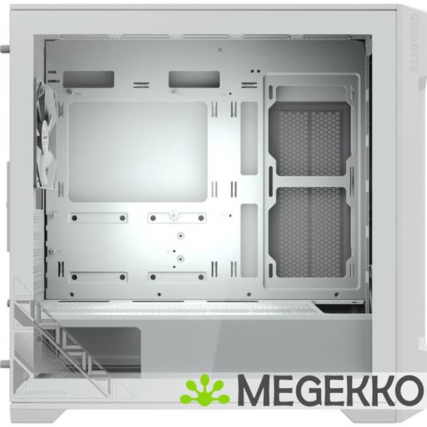 Grote foto gigabyte c102 glass midi tower wit computers en software behuizingen en kasten