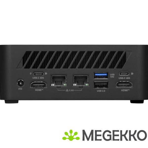 Grote foto msi cubi z ai 8m 008beu amd ryzen 5 8645hs barebone computers en software overige computers en software