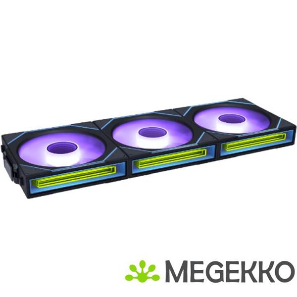 Grote foto lian li uni fan sl inf 140 wireless reversed 1 pack black computers en software overige computers en software