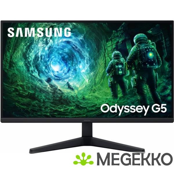 Grote foto samsung odyssey g5 ls27fg530euxen 27 qhd 200hz va gaming monitor computers en software overige computers en software