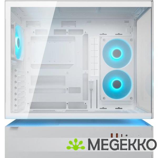 Grote foto cougar gaming cfv235 midi tower wit computers en software behuizingen en kasten