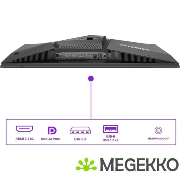 Grote foto aoc ag276qkd2 27 qhd 500hz oled monitor computers en software overige computers en software