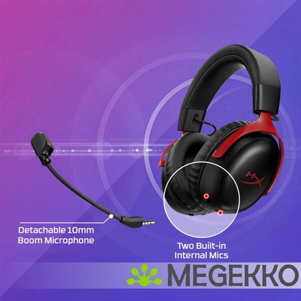 Grote foto hyperx cloud iii s draadloze zwarte gaming headset audio tv en foto koptelefoons