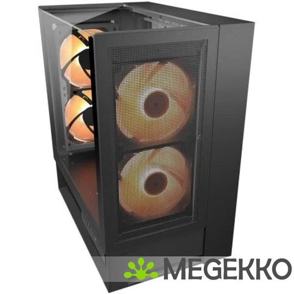 Grote foto cougar gaming omnyx midi tower zwart computers en software behuizingen en kasten