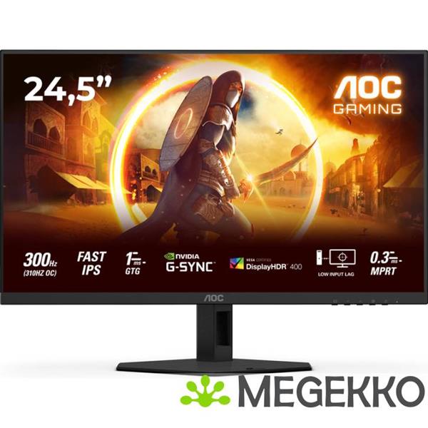 Grote foto aoc g4 25g4sre 25 full hd 300hz esports ips gaming monitor computers en software overige computers en software