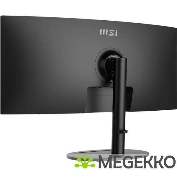 Grote foto msi modern md342cqp 34 wide quad hd curved va usb c monitor computers en software overige computers en software