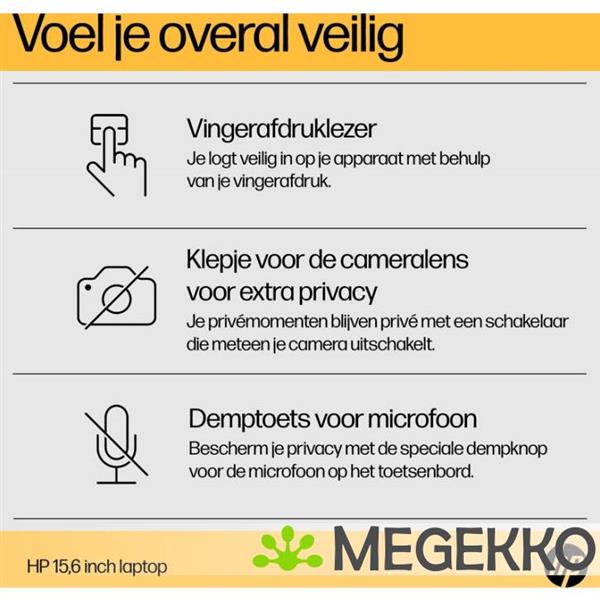 Grote foto hp 15 fc0057nd 15.6 amd ryzen 5 computers en software overige computers en software