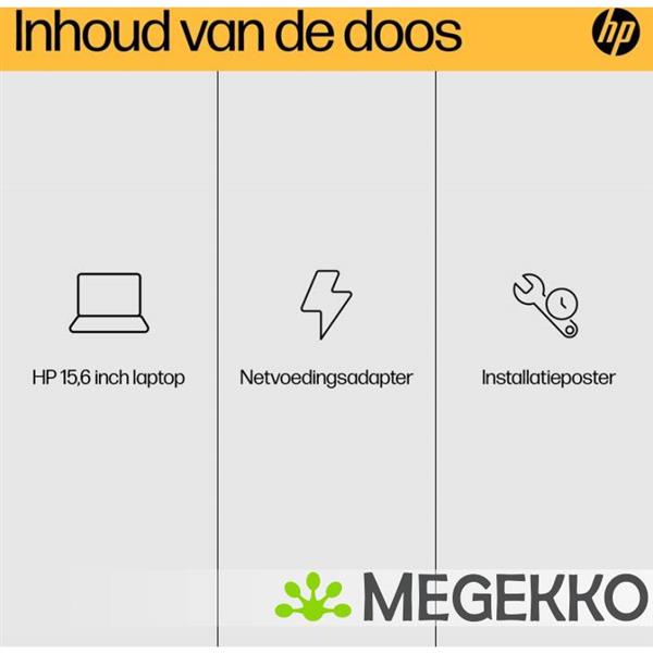 Grote foto hp 15 fc0057nd 15.6 amd ryzen 5 computers en software overige computers en software