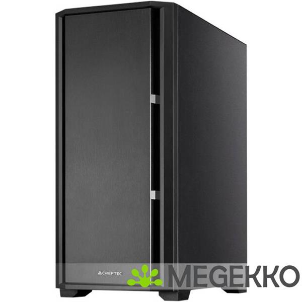 Grote foto chieftec as 02b tg op computerbehuizing midi tower zwart computers en software behuizingen en kasten