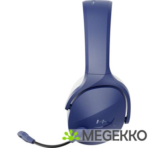 Grote foto hyperx cloud jet draadloze headset in blauw audio tv en foto koptelefoons