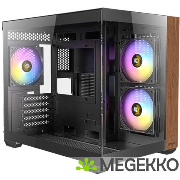 Grote foto antec cx600m wood argb black computers en software behuizingen en kasten