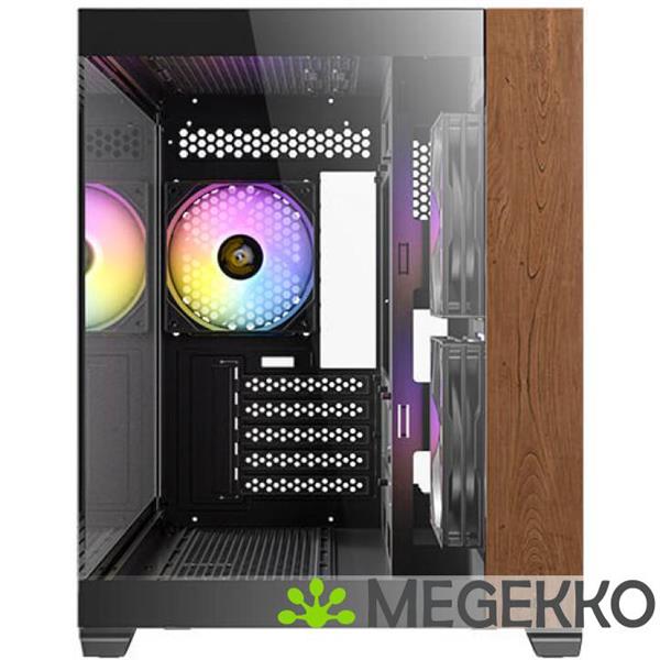 Grote foto antec cx600m wood argb black computers en software behuizingen en kasten