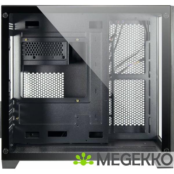 Grote foto inter tech c 501 aspect zwart computers en software behuizingen en kasten