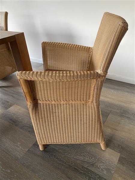 Grote foto 6 rotan stoelen van het merk lloyd loom huis en inrichting stoelen