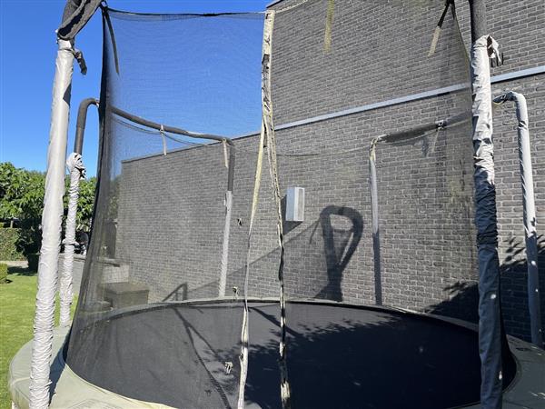 Grote foto trampoline domyos 365 kinderen en baby trampolines en springkussens