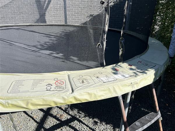 Grote foto trampoline domyos 365 kinderen en baby trampolines en springkussens