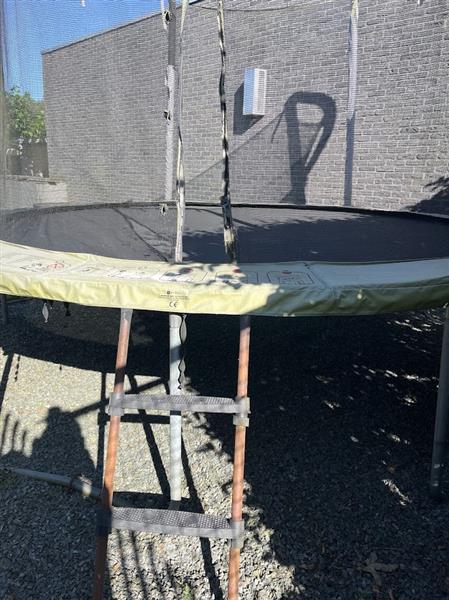 Grote foto trampoline domyos 365 kinderen en baby trampolines en springkussens