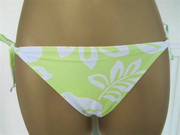 Grote foto mooie 3 delige bikini in pistache en wit kleding dames badmode en zwemkleding